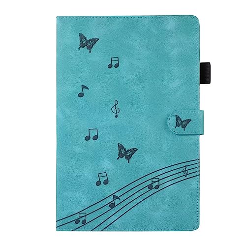 Lenovo Tab M10 TB-X605F/TB-X605L/TB-X505F/TB-X505L, funda de piel a prueba de golpes con música en...