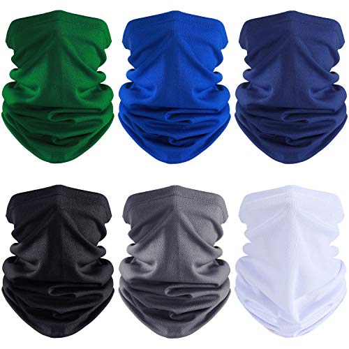 Image of Geyoga Summer UV Protection Cooling Neck Gaiter | Sunscreen Breathable Face Scarf Bandana Mask Neck Gaiter for Outdoor Fishing Hiking Camping