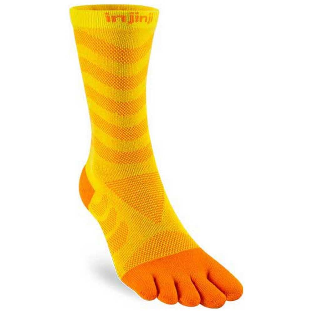 Injinji Women's Sunflower Ultra Run Crew Xs/S (Eu: 35-40), Xs-S, Xs/S