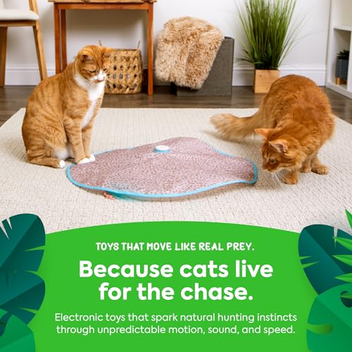 SmartyKat Hidden Hijinks Automatic Teaser Wand Cat Toy — view 5