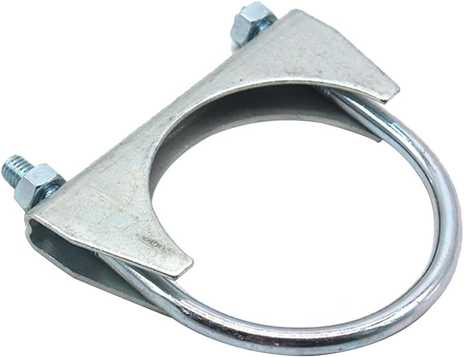 U Bolts,Stainless Steel Fastener,304 Stainless Steel Saddle Exhaust Muffler Clamp - 3 Inch for Fastening