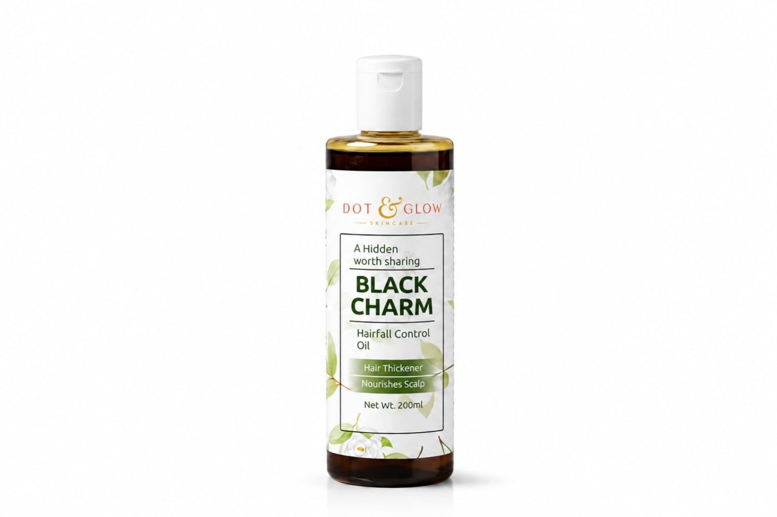 Black Charm Hairfall Control Oil with Nourishing Scalp Care Formula, Hair Thickening Support, Deep Root Nutrition, Healthy Hair Growth, Strengthening Treatment for Men and Women (200Ml)-image-21