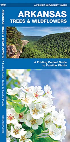 Arkansas Trees & Wildflowers: A Folding Pocket Guide To Familiar Plants (Wildlife And Nature Identification) #TOP25