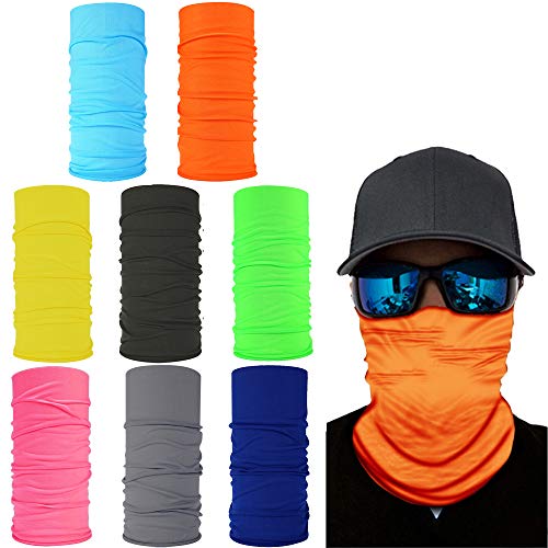 Ambielly Deporte Venda Pañuelo - Viento Polvo Prueba Polaina de Cuello, Bufanda Facial Pasamontañas para Clima frío - Envoltura de la Cabeza (009)