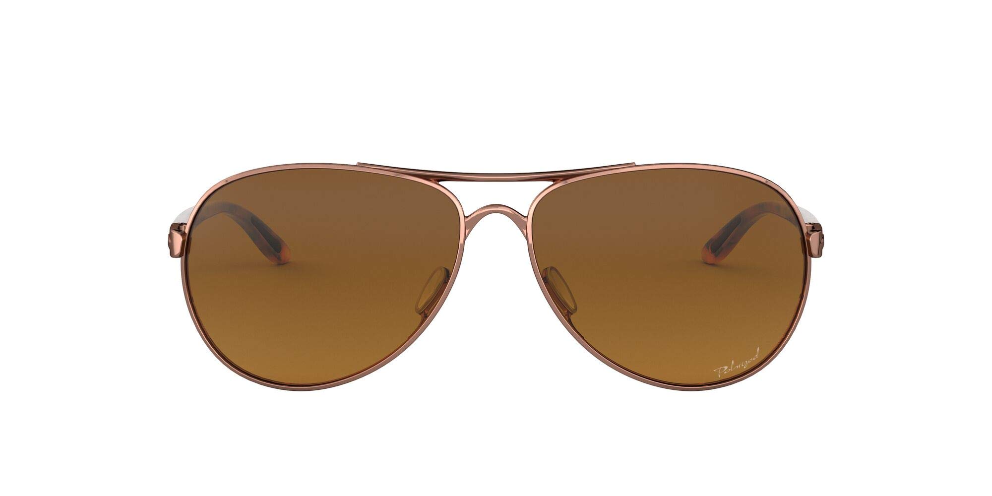 Oakley Women's Oo4079 Feedback Aviator Sunglasses