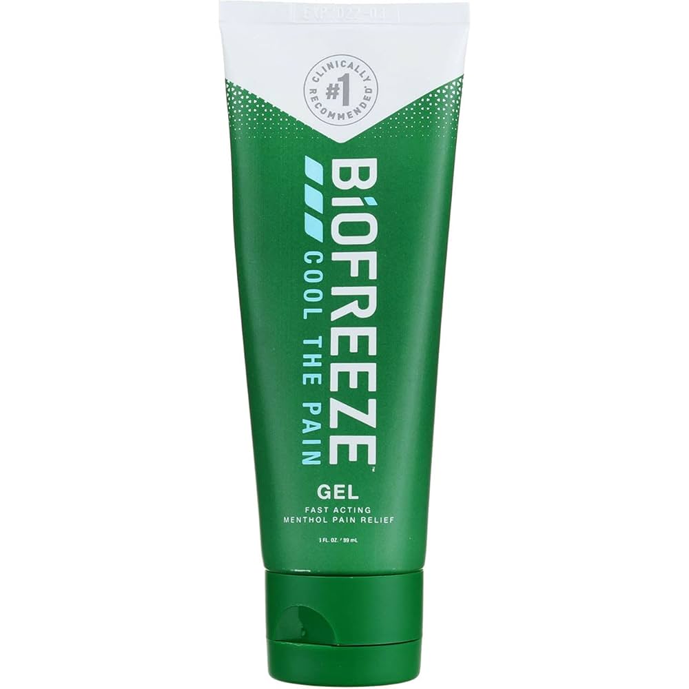 BIOFREEZE 冷却療法クリーム 110g×3本 Amazon.com: Biofrezze Gel Pain Relieving 3z : Health & Household