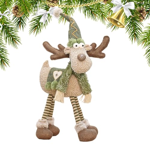 Poupée renne de Noël à offrir pour décorer la maison