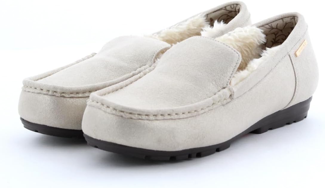 HIMIKO/ヒミコ/ふわふわモカシン/641319ゴールド255 | モカシン