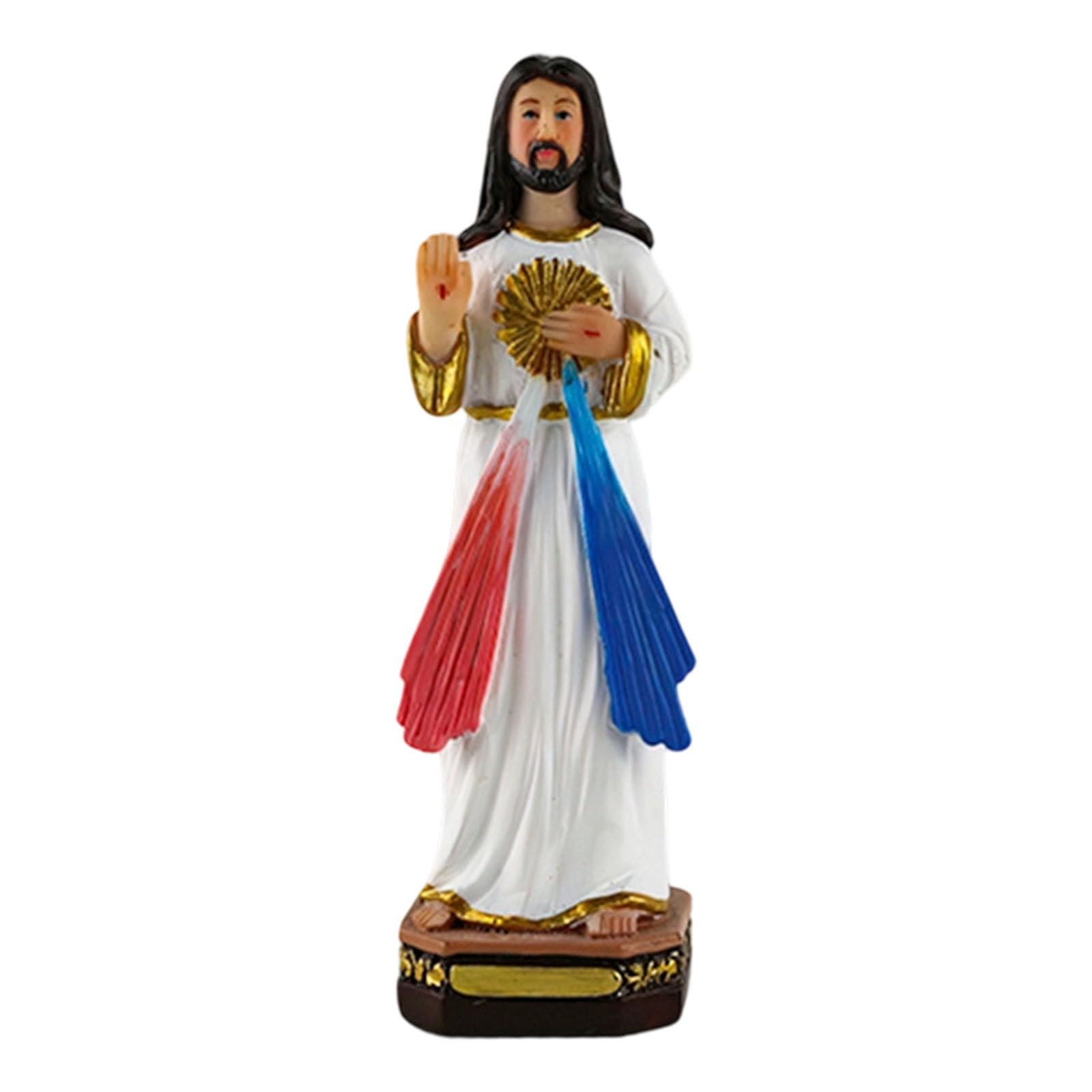 Figurine catholique pour décoration d'église sainte mère résine
