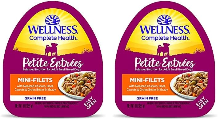 Can Dog Food Wellness Complete Health Petite Entrées Shredded