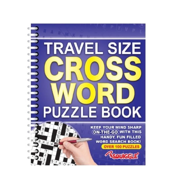 BG Wiro Travel Size A5 Wordsearch Sudoku Crossword Puzzle Books, Set of 4 - Choose Your Set (SET 1) - Image 3