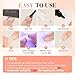 UNA GELLA Gel Nail Glue, Solid Nails Gl ue Gel 40ml Lamp Curing Needed Soak Off G LUE Strong Nail G LUE G el for Acrylic Fake Nails Tips Extension Press On Nails for Gelly Tips