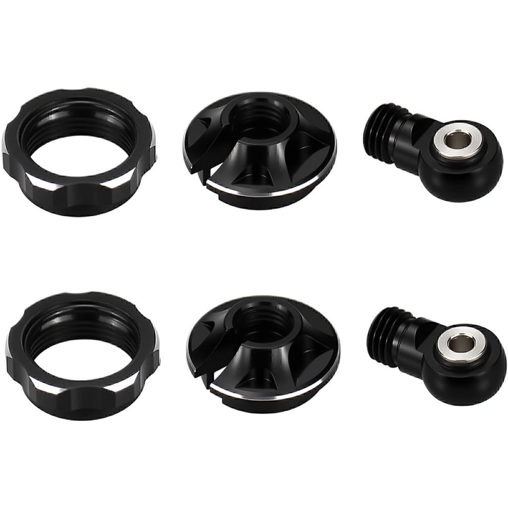 Amazon.com: Hot Racing AMN154X01 Aluminum Locking Spring Cup and