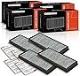 A-Premium 4-PC Cabin Air Filter with Activated Carbon Compatible with BMW E90 Series M3 2008-2013, V8 4.0L, Dust and odor filter, Replace# 64319159606