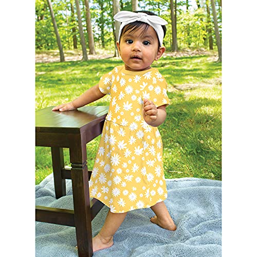 Image of Hudson Baby Girl's Cotton Dresses