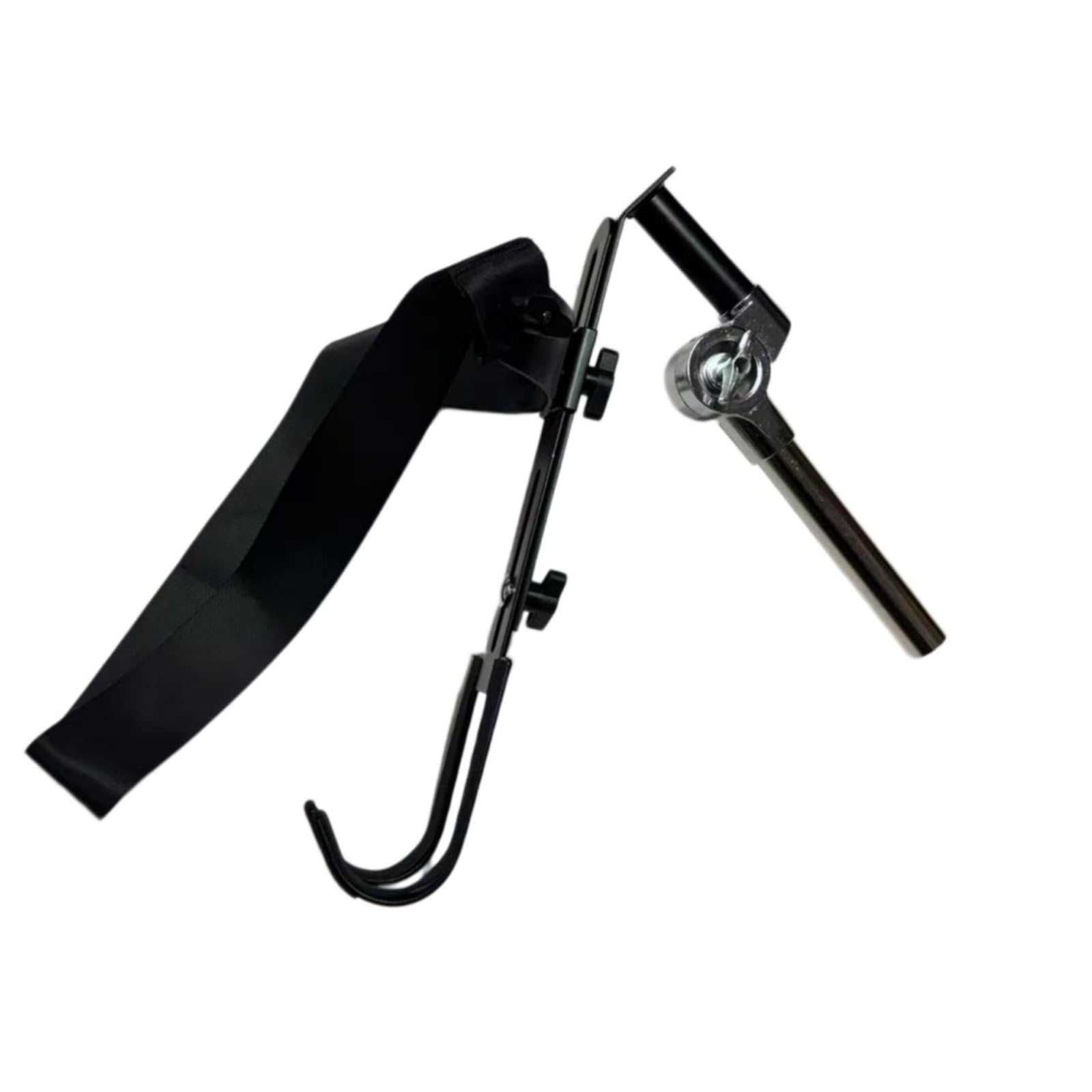 Trommelhalterung mit Klemme stabil Trommelständer mit Rohrhalterung höhenverstellbar Trommelhalter für Schlagzeuger, Proberaum, Heim-Atelier