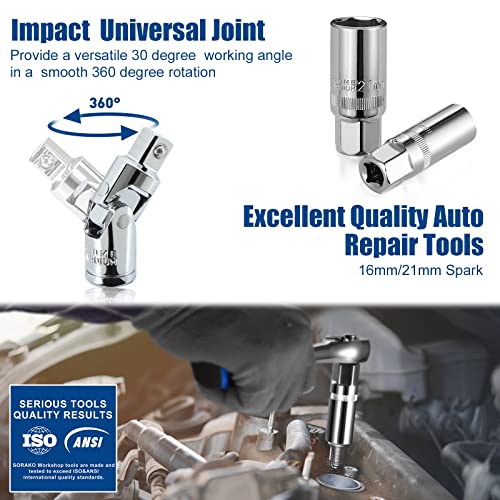 Car Repair Tool Kit, Auto Repair Tool Set, 110 Piece Socket Wrench Auto Repair Tool Combination Package Mixed Tool Set, Mechanics Tools Kit And Socket Set, With Plastic Toolbox Storage Case #TOP1