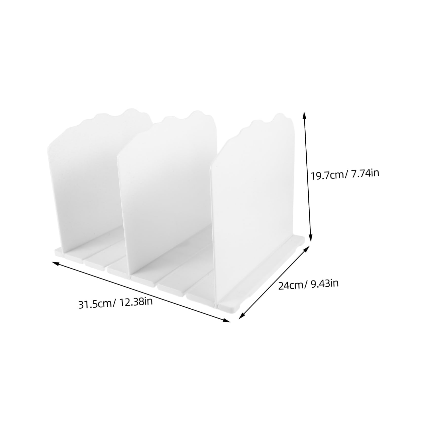 SOESFOUFU Multi Function Shelf Divider for Closet Organization Cabinet Separator for Clothes Books and Handbags Easy to Install Storage for Home Office and Kitchen