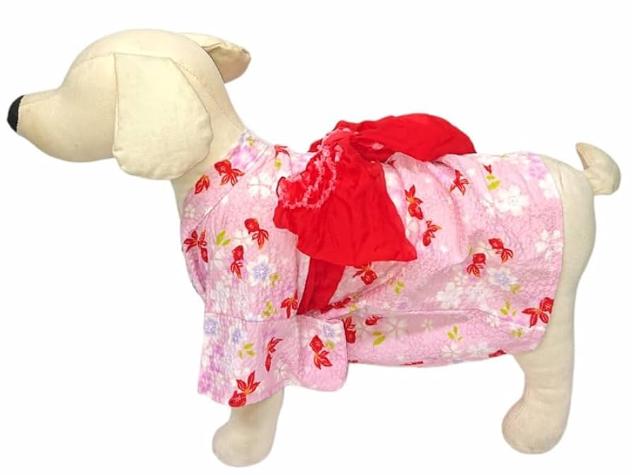 F2.pon2pan2現品☆犬有松絞り浴衣☆犬浴衣☆ひい様 オーダーメイド犬服【数量限定】犬の浴衣有松絞りー碧水へきすい