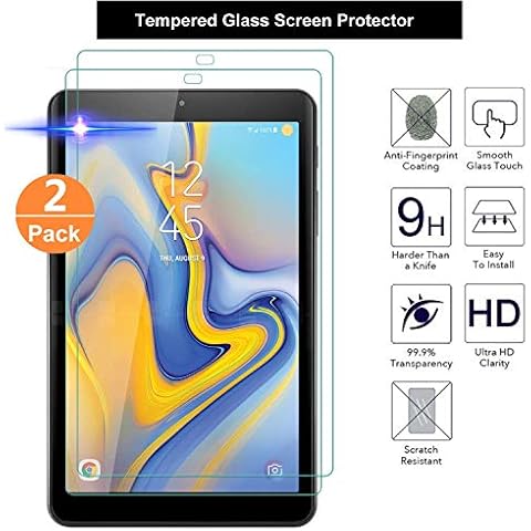 Screen Protector Samsung Galaxy Tab A 10.5 inch 2018 T590/T595, Premium Tempered Glass Screen Protector - 2 Pack Cover