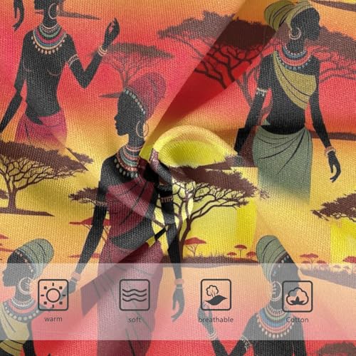 Joisal African Women Art Sun Toddlers Underwear Floral 2t Cotton Little Girl Panties Fancy Underpants Briefs3