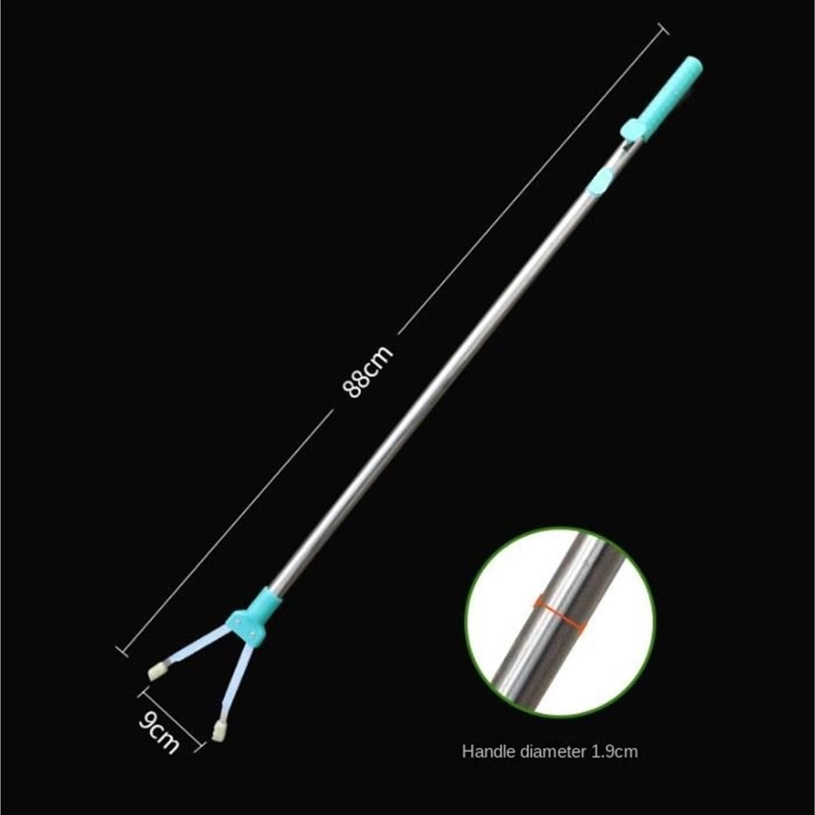Hogar Pinza Recoge Objetos Herramienta De Agarre Agarradores Agarrarlo Alcance Reacher Grabber Recogida Clip Recogedor Basura Para Jardines