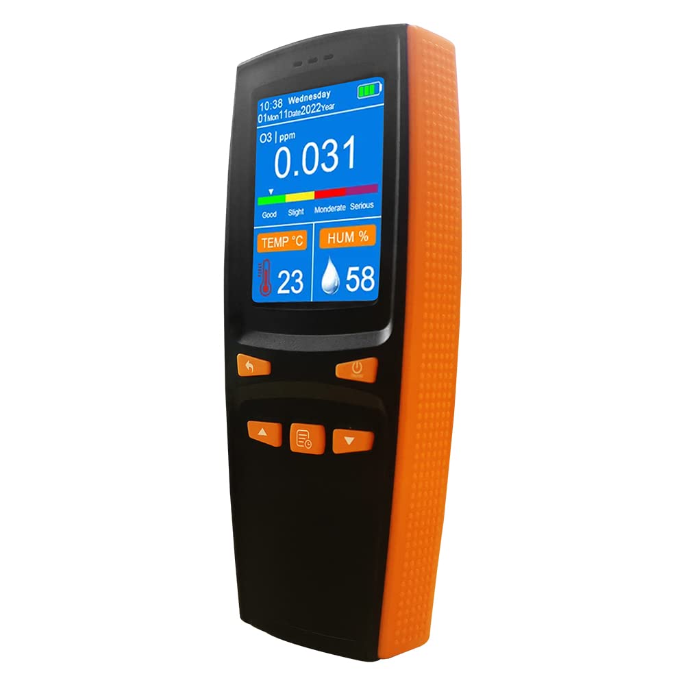 Analizzatore di ozono portatile O3 multifunzionale O3 Rilevatore d'aria Sensore intelligente Misuratore di ozono Monitor di inquinamento della qualità dell'aria