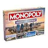 Monopoly Board Game Jersey City NJ Edition : 2-6 Players Family Board Games for Kids and Adults, Board Games for Kids 8 and up, for Kids and Adults, Ideal for Game Night
