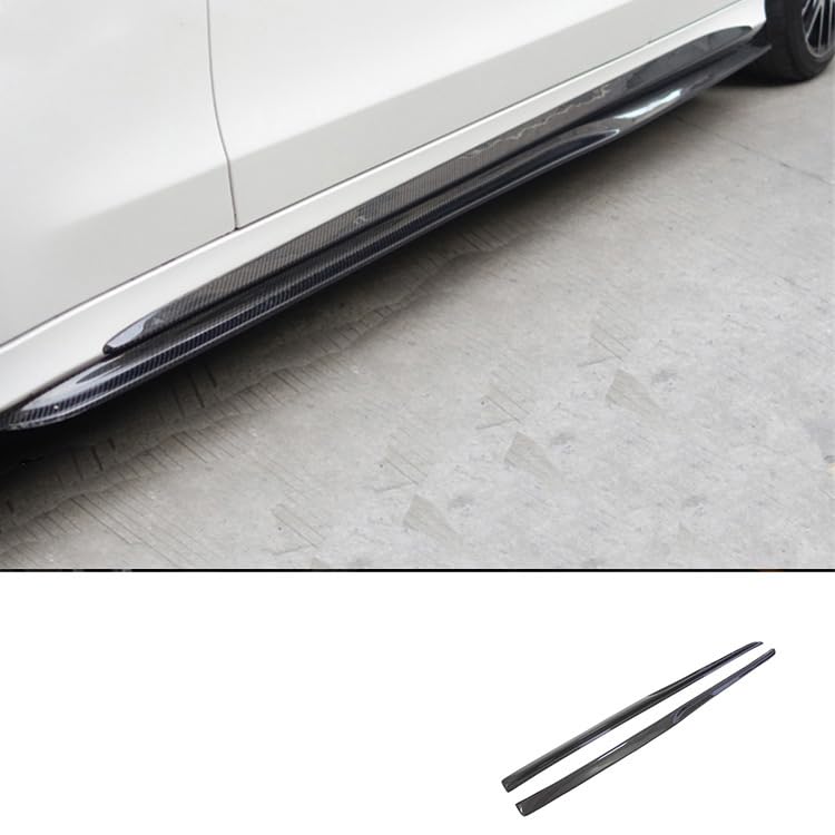 Faldones laterales coche anti rasguños carrocería para estribos de C-Class W205 AMG