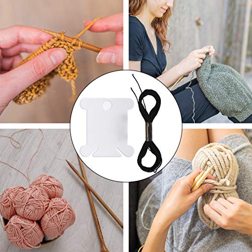 ARTIBETTER Fios de Bordado Pretos Fios de Ponto Cruzado Fios de Fios Com Bobinas de AlgodÃ£o Fios de