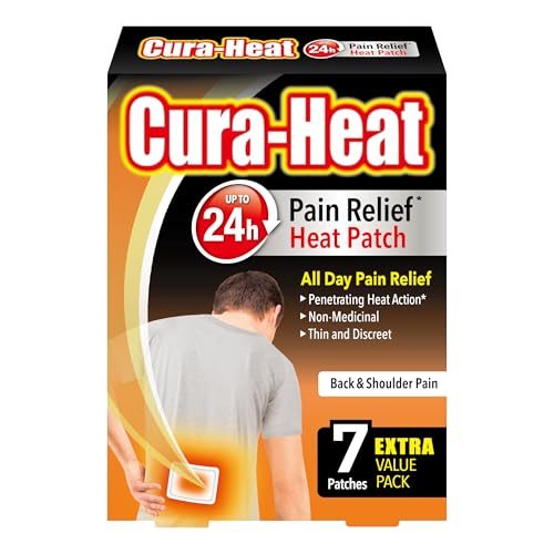 Cura-Heat Back and Shoulder Pain Relief Heat Patch - 7 Patches