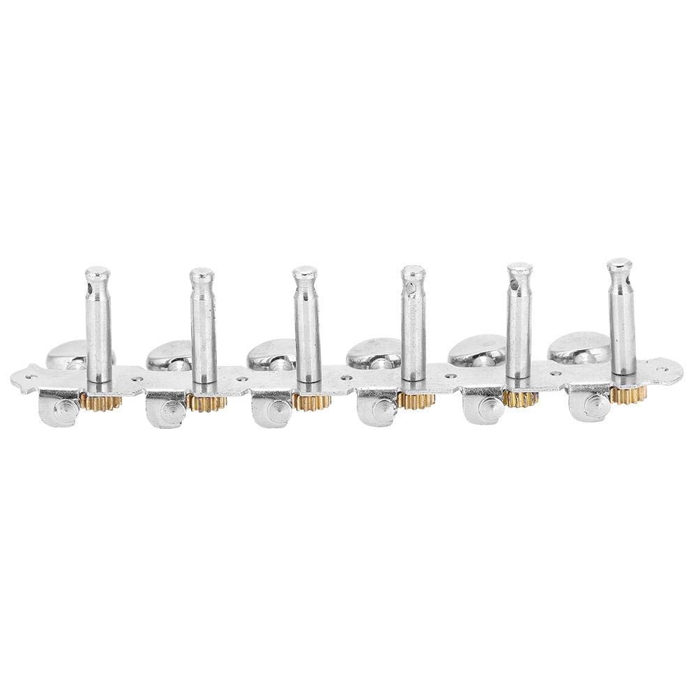 Clavijas de afinación, Conjunto resistente para guitarra 12 cuerdas de aleación de zinc, Accesorio cabezas máquina for músicos guitarristas reparación y uso profesional