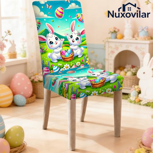Image of Nuxovilar Bunny Floral Print Milk Silk 23.6x66.9in 4PCS Covers