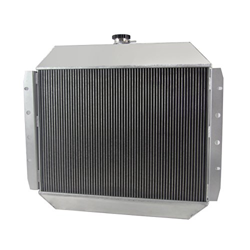 Primecooling 56MM 3 Row Core Aluminum Radiator for Ford F100 F150 F250 F350 Truck Pickup 1966-79 /Bronco V8 1978-79