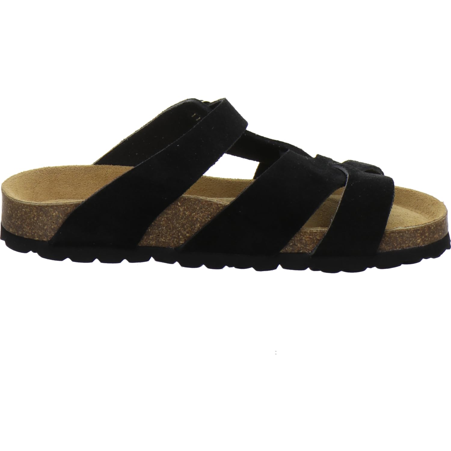 AFS-Schuhe, pantofole da donna in vera pelle, di alta qualità, con suola Eva, made in Germany, 2122, Fiori bianchi., 43 EU