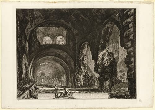 Mur vide et sans âme ? Habillez-le avec l'affiche Villa de Mécène par Piranesi 60x90cm