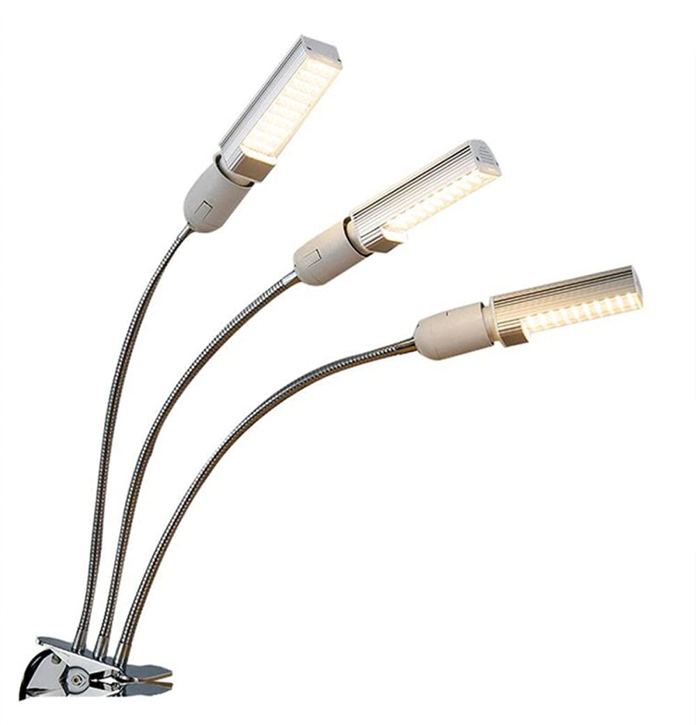 Clip-Lichter Klemmlampe Klemmleuchte Clip Schreibtischlampe Led-Anlagenwachstum Clip-Licht USB-Dimmanlage Baumsterngarten-Ergänzungslicht-USB-Tri-Timer Rotes Blaues Licht