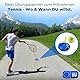 MOVEMATE Tennis-Trainer Set mit Wilson® Tennisball | innovatives Ballspiel für Draußen, im Garten, im Park für Kinder & Erwachsene | inkl. Transporttasche & Übungsvideos