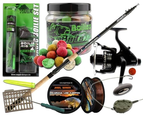 Angel Berger Tele Karpfenset Angelset Karpfen Carp Set Karpfenrute Karpfenrolle und Karpfenzubehör Karpfenangeln Angel Berger Tele Karpfenset Angelset Karpfen Carp Set Karpfenrute Karpfenrolle und Karpfenzubehör Karpfenangeln