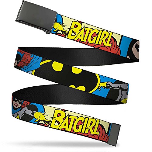 Buckle-Down Web Belt - BATGIRL in Action w/Face C/U
