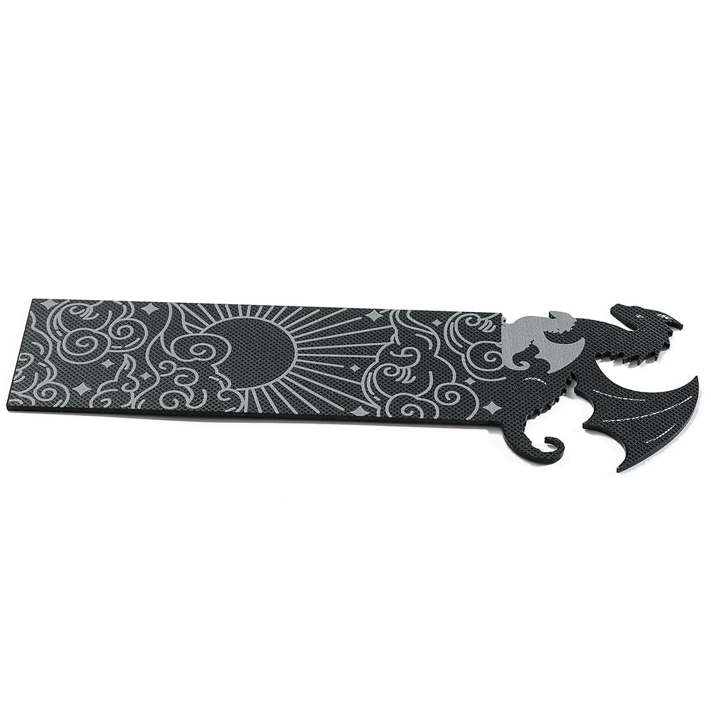 Dragon Suncatcher Bookmark - Fantasy Book Lover Gift With Stained Glass