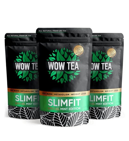WOW TEA: 2 Meses Mint Slimfit Pack De Té