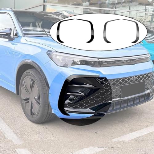 Spoiler avant aspect carbone et cache-aération Tiguan MK3 2024+ - 2