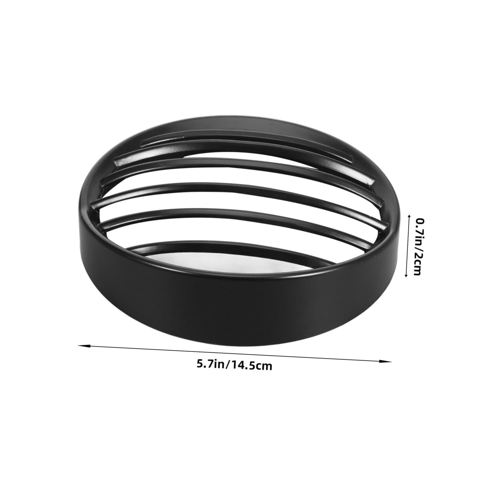 BRIGHTFUFU Motorcycle Headlight Guard Cover Classic Grill Protector for Enhanced Headlight Safety Stylish Design for Motorcycles Durable and Protection