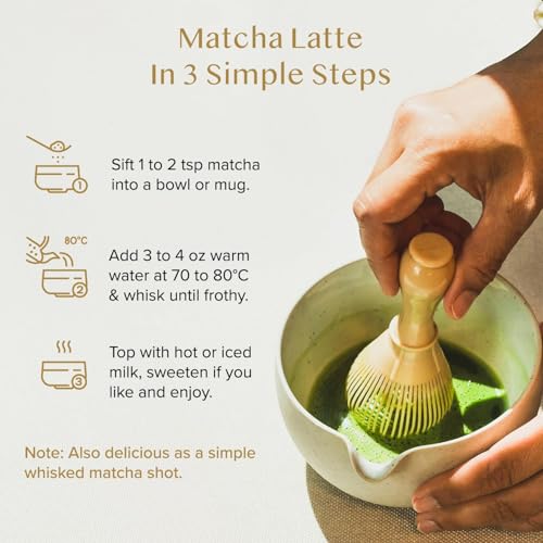 Té verde matcha polvo 50g premium miniatura 6
