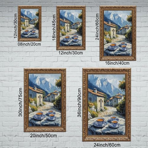 Art mural paysage albanais : le poster sur toile idéal à offrir pour décorer salon et chambre - 2