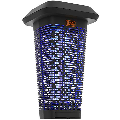 BLACK+DECKER Bug Zapper & Fly Trap-Mosquito Repellent- Gnat Killer Indoor & Outdoor Electric UV Bug Catcher for Insects- 2 Acre Coverage for Home, Deck, Garden, Patio Commercial Strength - image 6