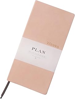 Fromthenon PU Leather Weekly Plan Portable Planner Year Month Week Mini ...