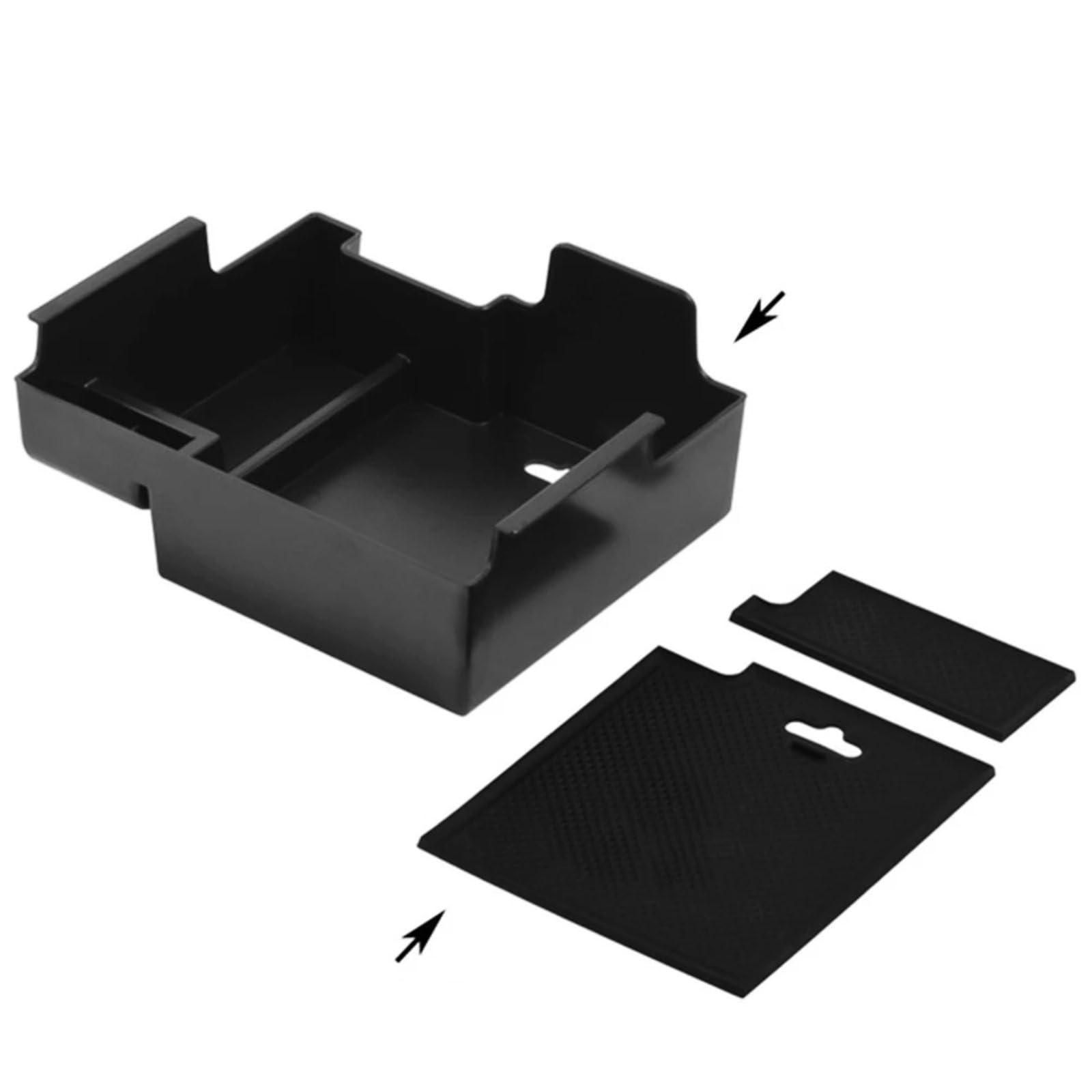 Compatible con Explorer U502 de 5.ª generación (2011-2020), Bandeja, reposabrazos, Caja de Almacenamiento, guantera.
