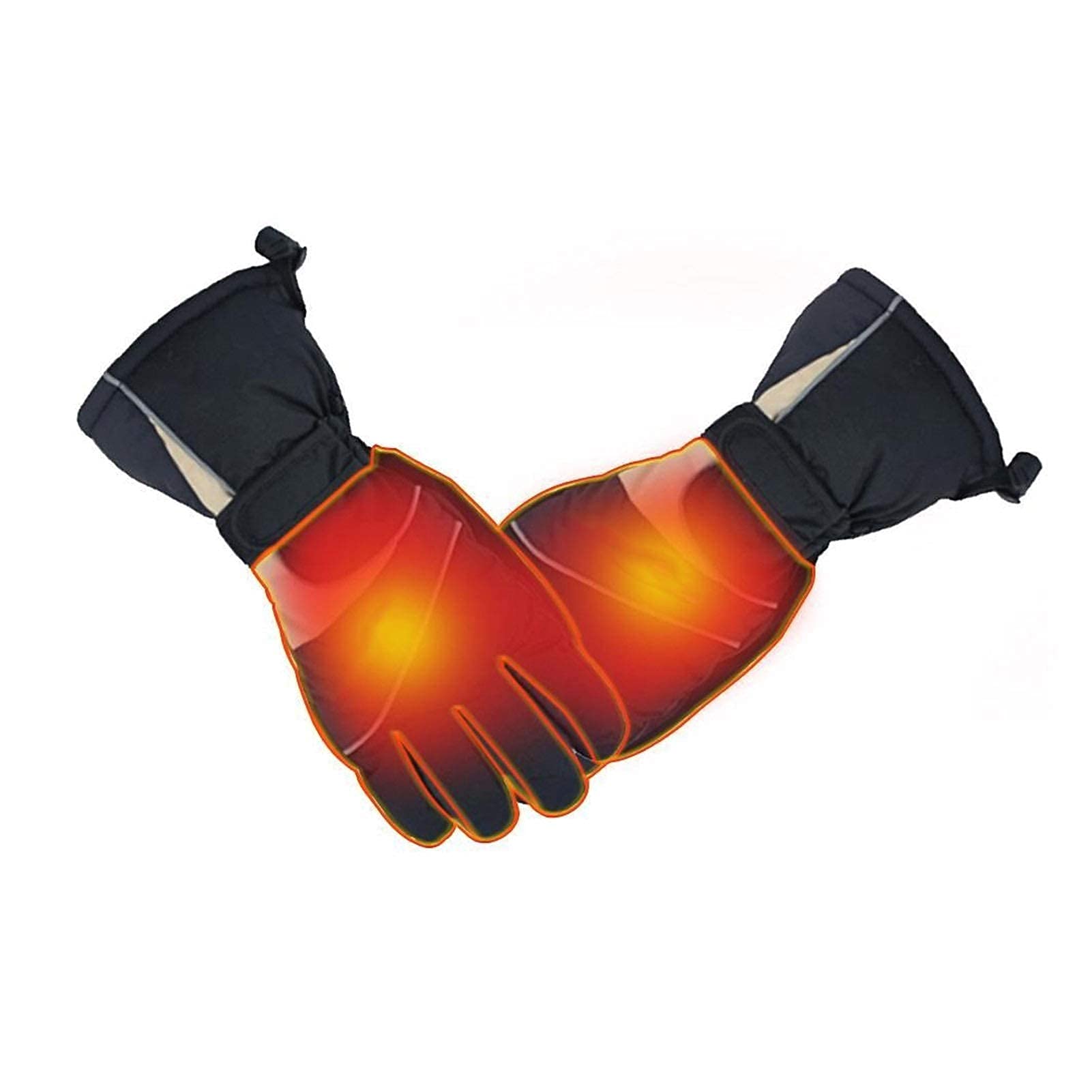 Gants chauffants moto imperméables taille M pour garder les mains au chaud